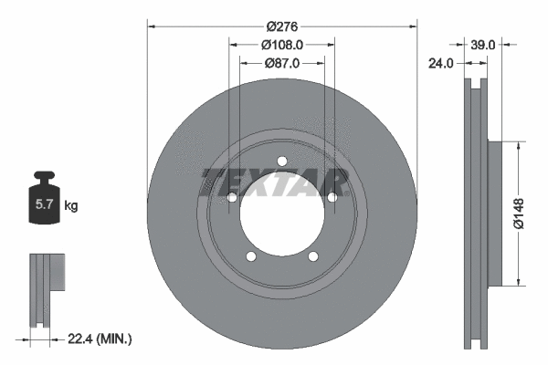 Brake Disc (92110600)