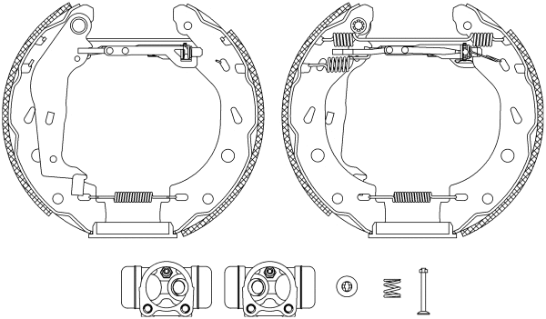 Brake Shoe Set (84057401)