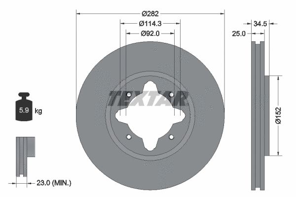 Brake Disc (92078100)