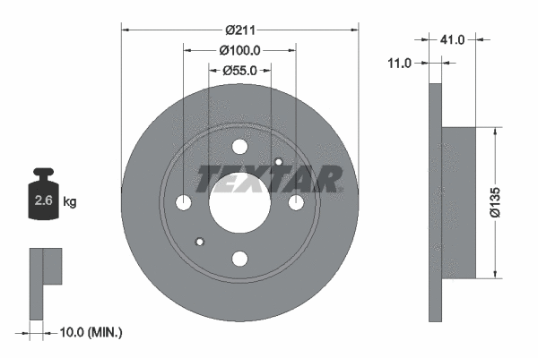 Brake Disc (92103700)