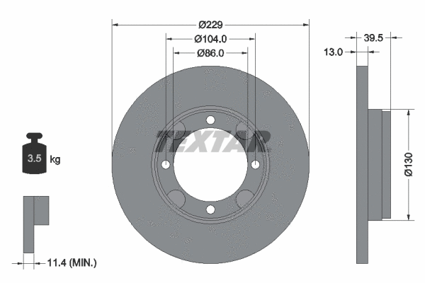 Brake Disc (92062500)