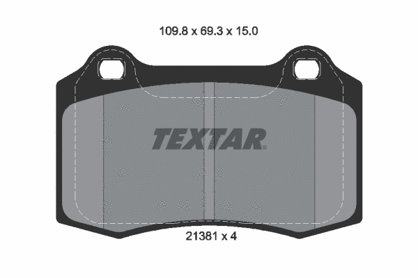 Brake Pad Set, disc brake (2138102)