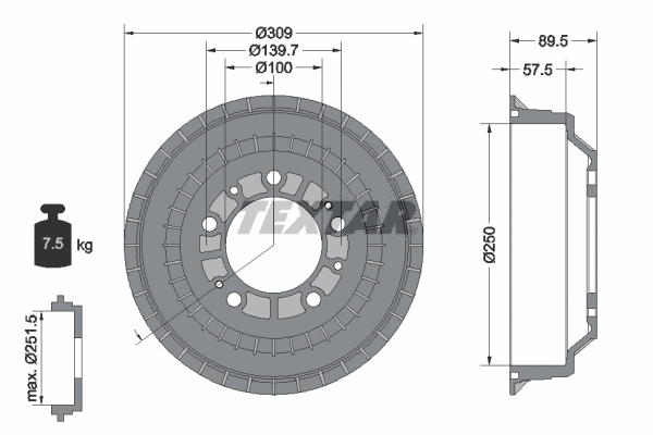 Brake Drum (94015700)