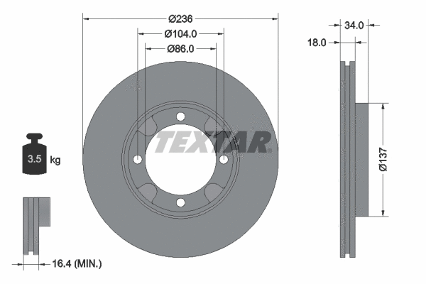 Brake Disc (92082100)