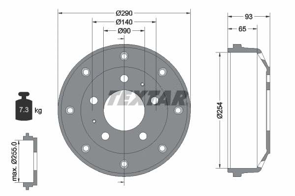 Brake Drum (94011600)