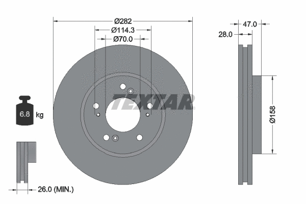 Brake Disc (92138700)