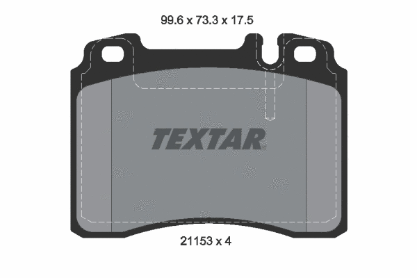 Brake Pad Set, disc brake (2115307)