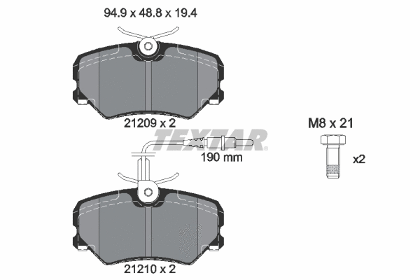 Brake Kit, disc brake (89010400)