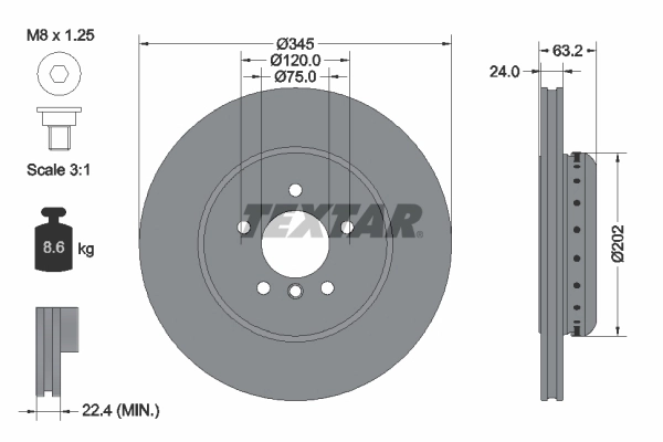 Brake Disc (92182503)