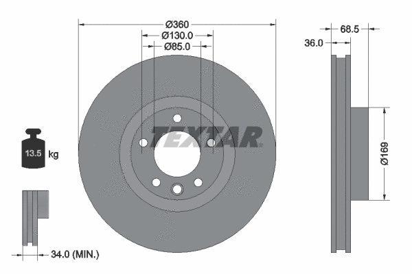 Brake Disc (92219605)