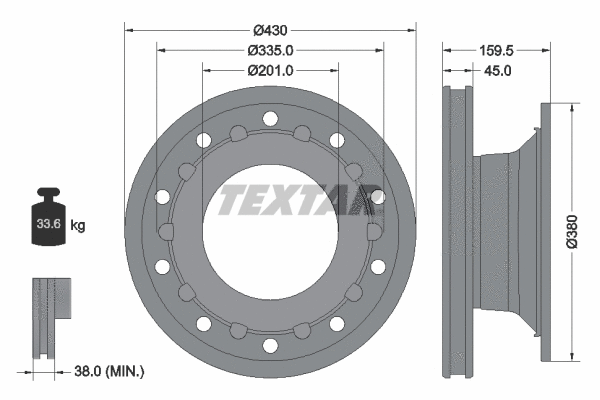 Brake Disc (93127100)