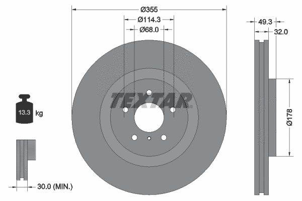 Brake Disc (92199105)