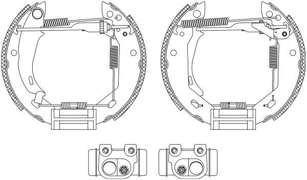 Brake Shoe Set (84031201)
