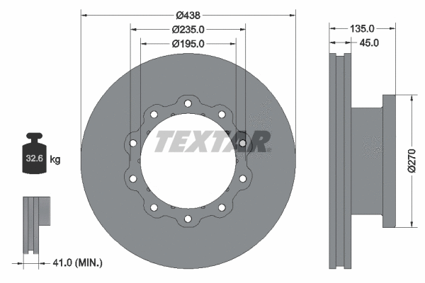 Brake Disc (93058200)