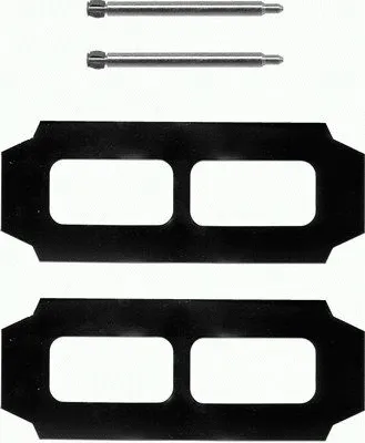 Accessory Kit, disc brake pad (82017000)