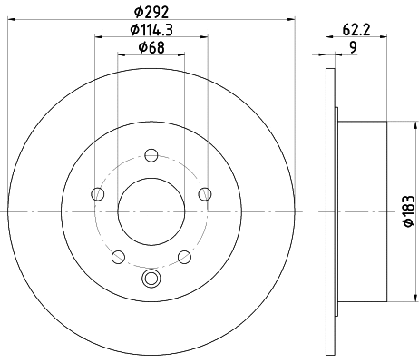 Brake Disc (92167503)