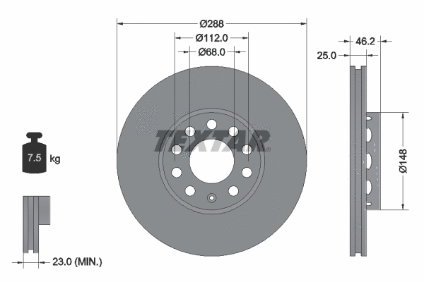 Brake Disc (92057600)