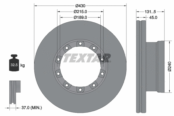 Brake Disc (93308700)