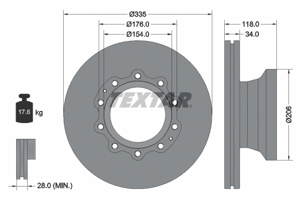 Brake Disc (93143100)