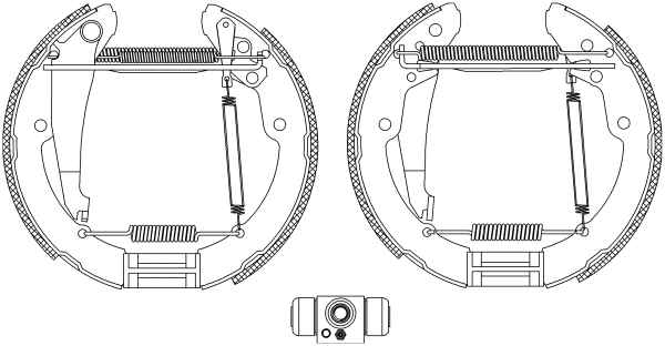 Brake Shoe Set (84052400)