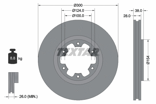 Brake Disc (92109500)