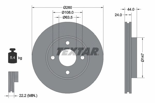 Brake Disc (92064300)