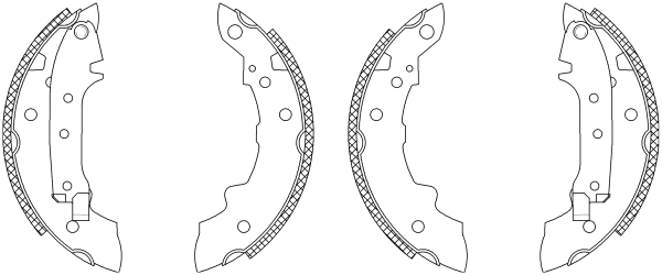 Brake Shoe Set (83026400)