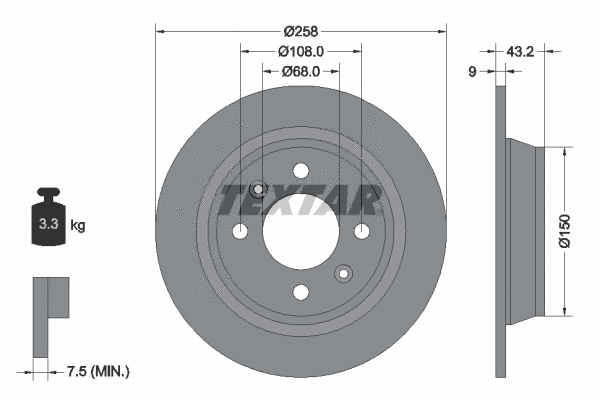 Brake Disc (92048500)