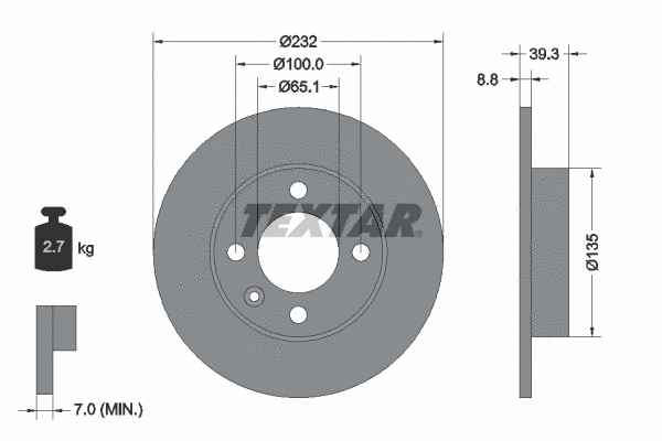 Brake Disc (92098203)