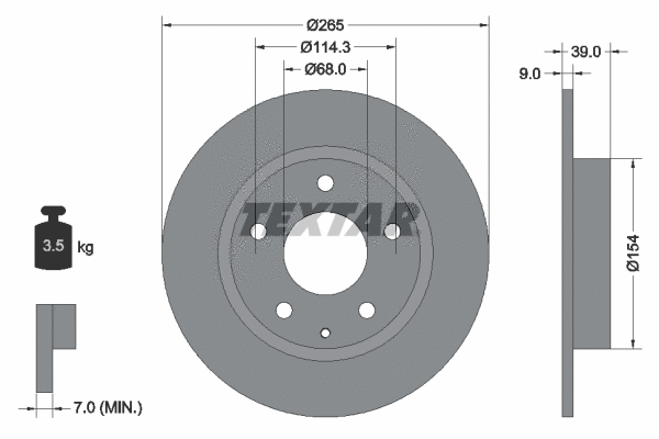 Brake Disc (92267703)