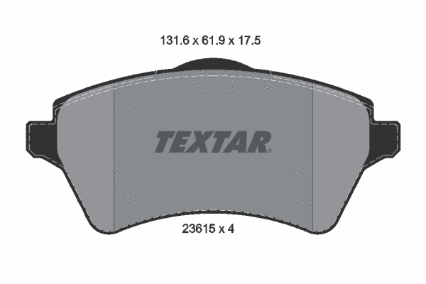 Brake Pad Set, disc brake (2361501)
