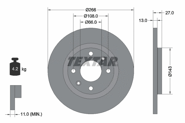 Brake Disc (92089103)