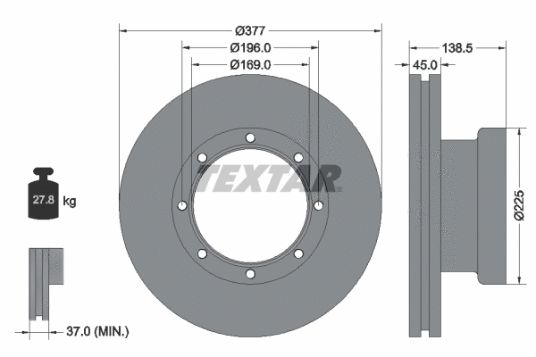 Brake Disc (93276600)