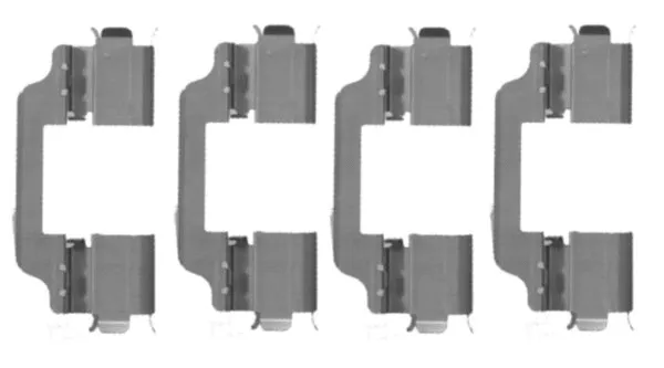 Accessory Kit, disc brake pad (82506500)
