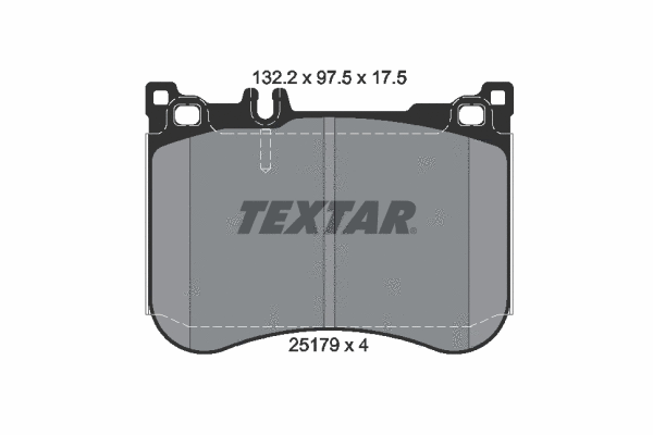 Brake Pad Set, disc brake (2517903)