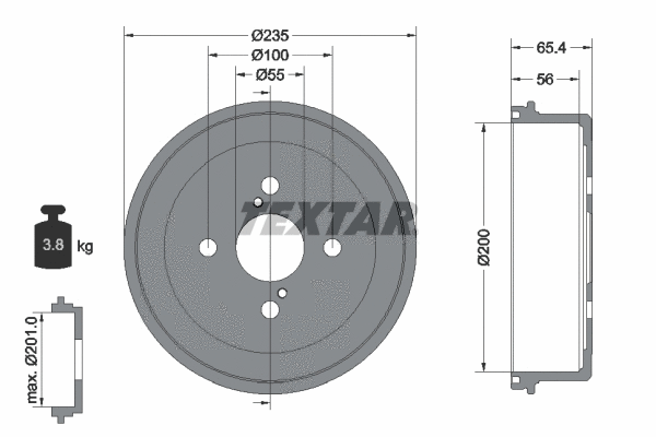 Brake Drum (94021200)