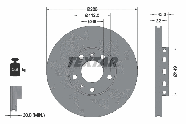 Brake Disc (92152200)