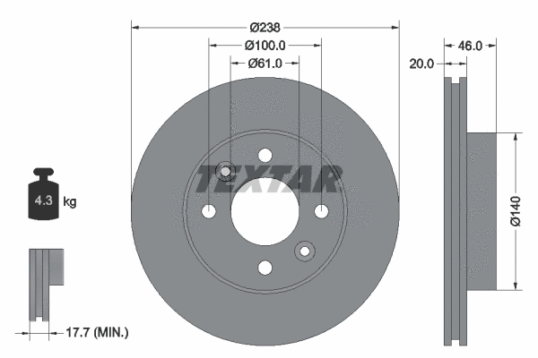 Brake Disc (92049300)