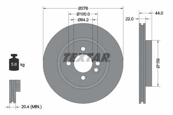 Brake Disc (92107500)