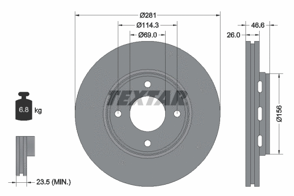 Brake Disc (92204400)