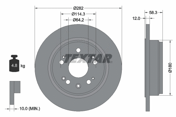 Brake Disc (92144500)