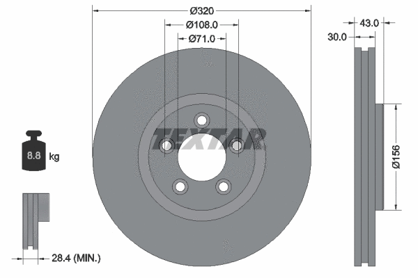 Brake Disc (92158703)