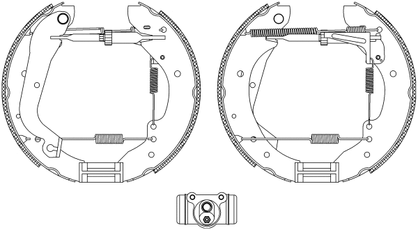 Brake Shoe Set (83044300)