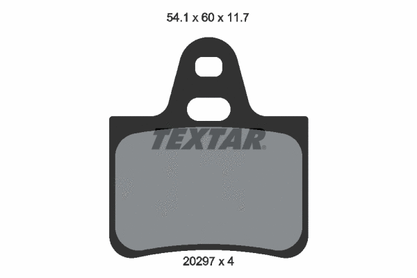 Brake Pad Set, disc brake (2029703)