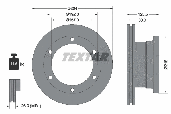 Brake Disc (93087500)