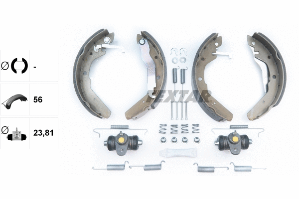 Brake Shoe Set (83027600)