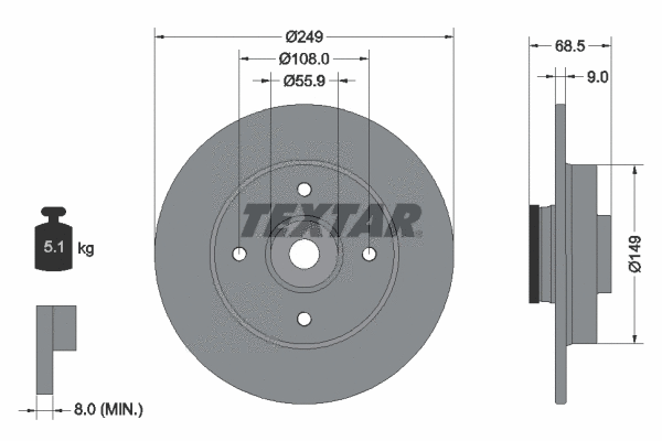 Brake Disc (92133303)