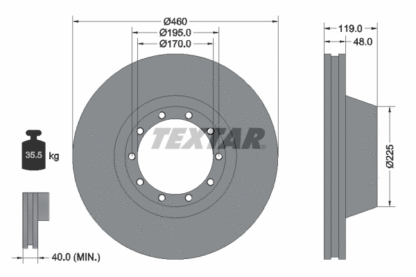 Brake Disc (93084000)