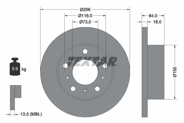 Brake Disc (92034400)
