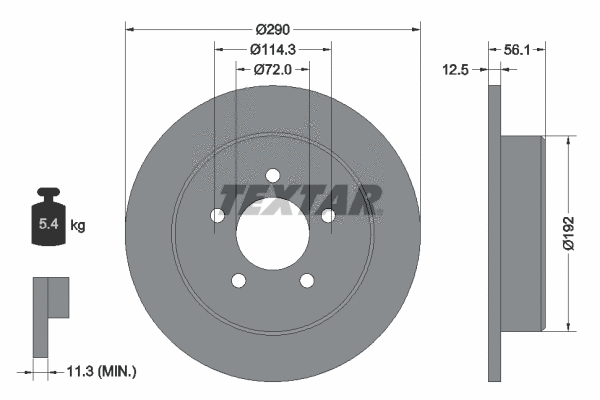 Brake Disc (92108400)